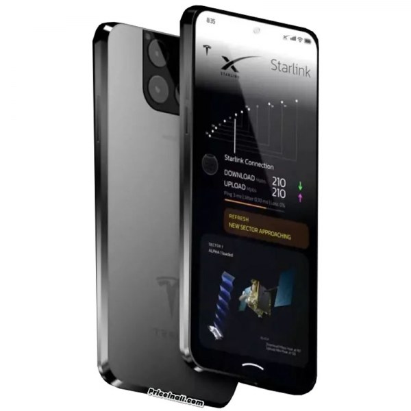 Tesla Pi Phone Model