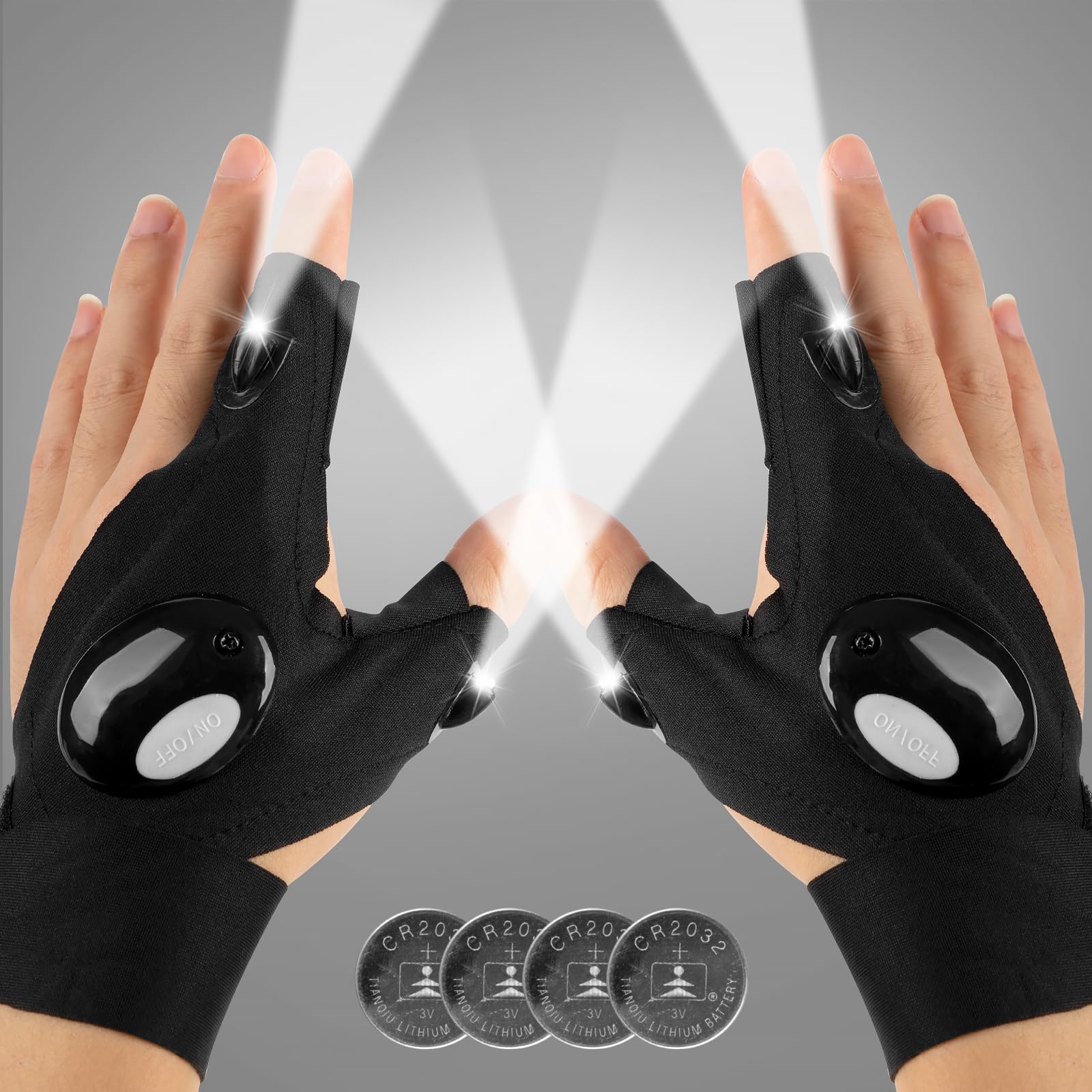 LED Flashlight Gloves